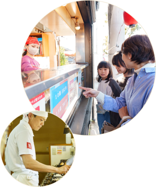 たこ焼き店舗
