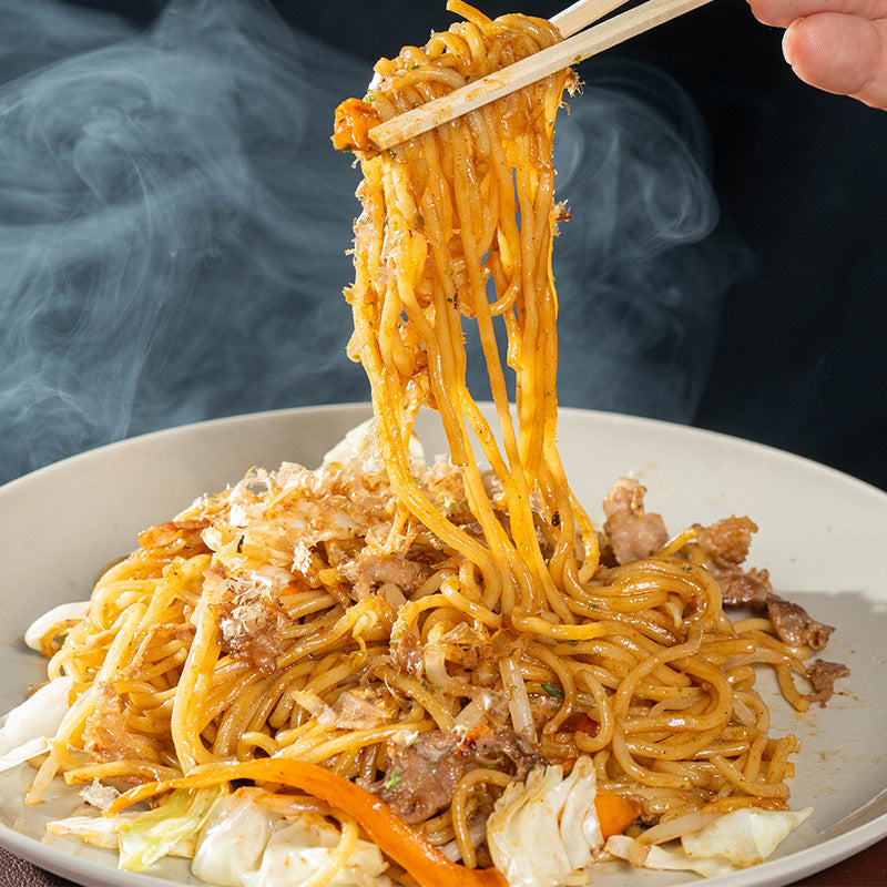 大阪満喫2種セット（たこ焼き・焼きそば）各2パック – 名代秘伝の味たこ一